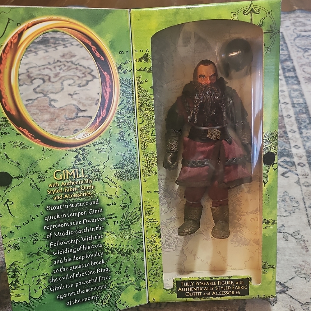 Gimli Action Figure with Authentic Outfit